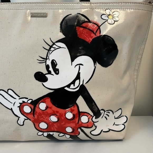 KATE SPADE DISNEY MINNIE MOUSE FRANCIS LARGE TOTE - Picture 3 of 14